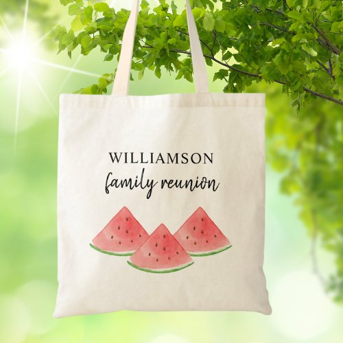 Family Reunion Keepsake Tote Bag