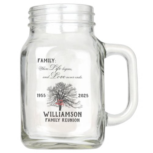 Family Reunion Keepsake Tree Life Quote