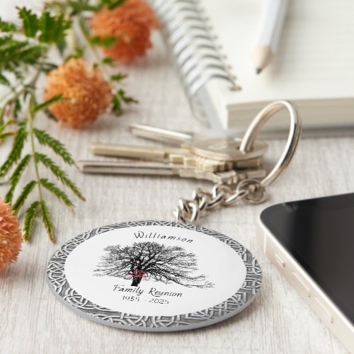 Family Reunion Keepsake Tree | Silver Celtic