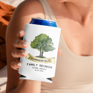 Family Reunion Matching Keepsake Custom Can Cooler