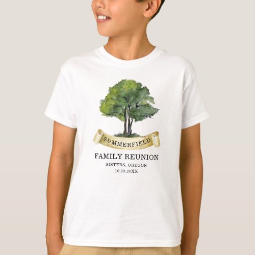 Family Reunion Matching Son Keepsake Custom T_Shirt