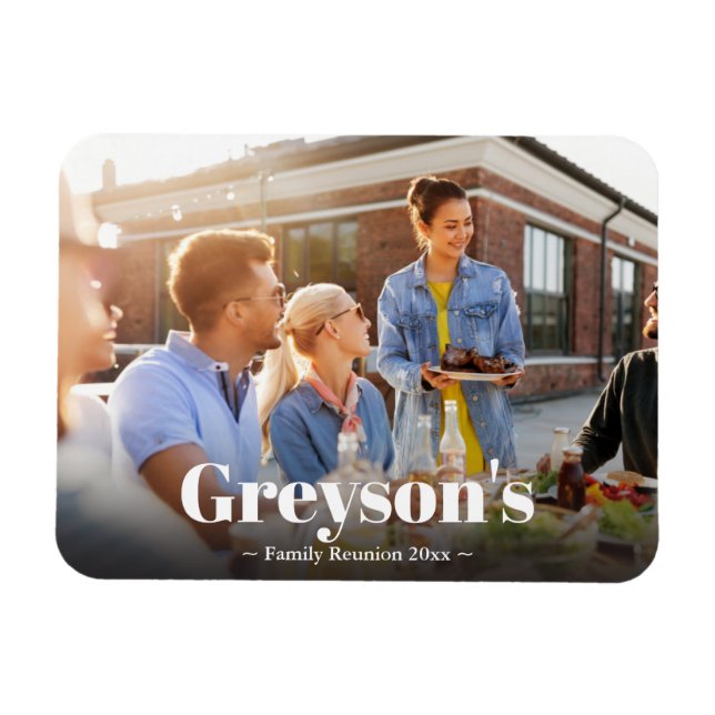 Family Reunion Memorabilia Magnets (Horizontal)