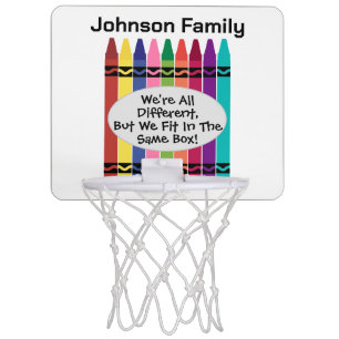 Family Reunion Mini Basketball Hoop & Backboard
