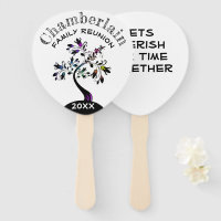 Family Reunion Modern Multicolor Floral Tree