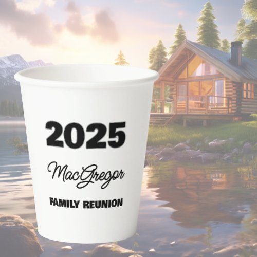 Family Reunion Name Year