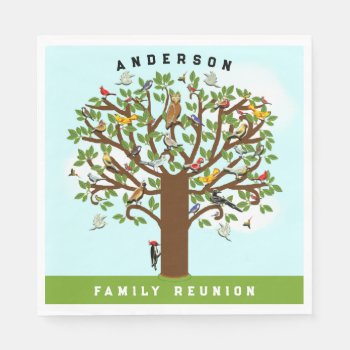 Family Reunion Napkins by ebbies at Zazzle