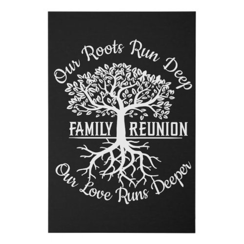 Family Reunion Our Roots Run Deep Tree