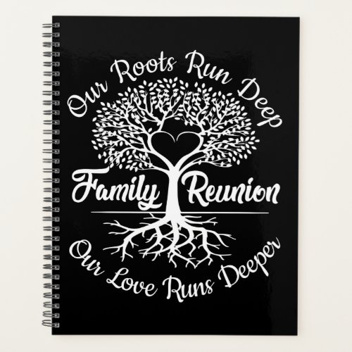 Family Reunion Our Roots Run Deep Tree Planner