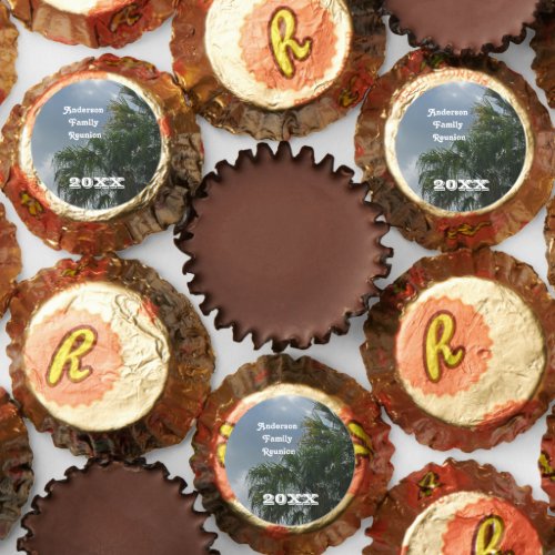 Family Reunion Palm Trees Tropical Island Vacation Reeses Peanut Butter Cups