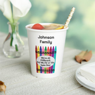 Family Reunion Paper Coffee Cups