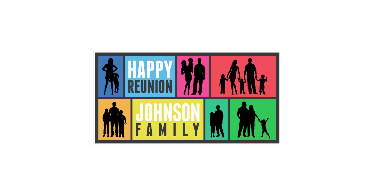 Family Reunion Party Banner | Zazzle