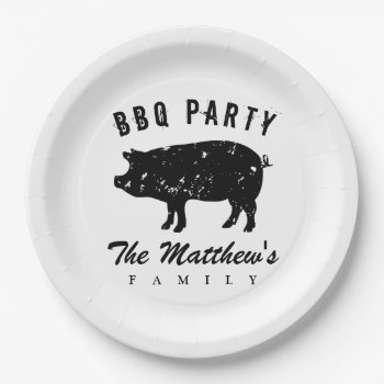 Family Reunion Party Custom Paper Dinner Plates by cookinggifts at Zazzle