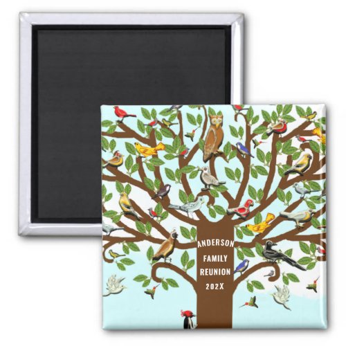 Family Reunion Party Favors Magnet