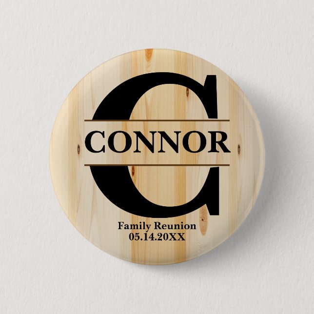 Family Reunion  | Personalized Button (Front)