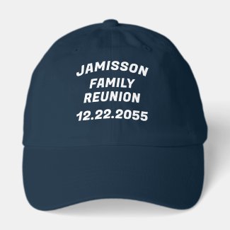 Family Reunion Personalized Name and Date