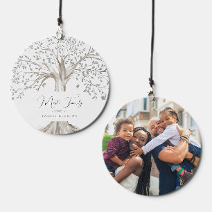 Family Reunion Personalized Name Photo Wind Chime