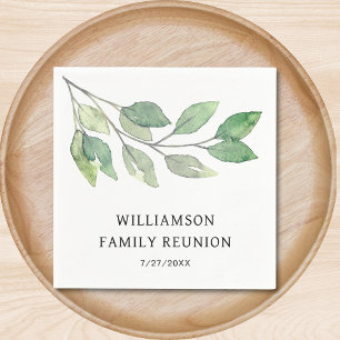 Family Reunion Personalized Napkins