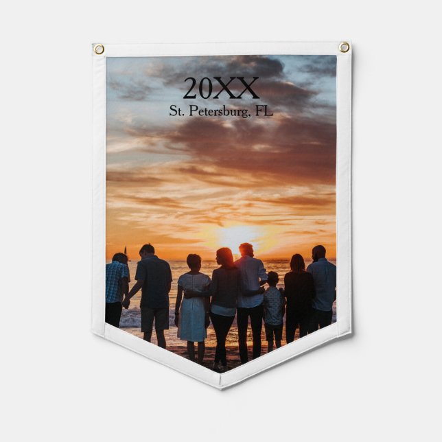 Family Reunion Personalized Pennant (Front)