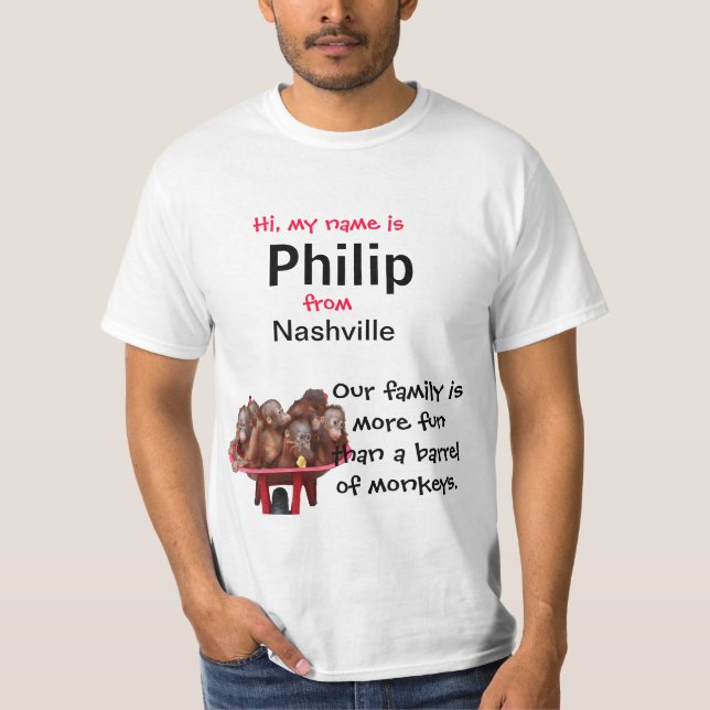 Family Reunion personalized T-Shirt (Front)