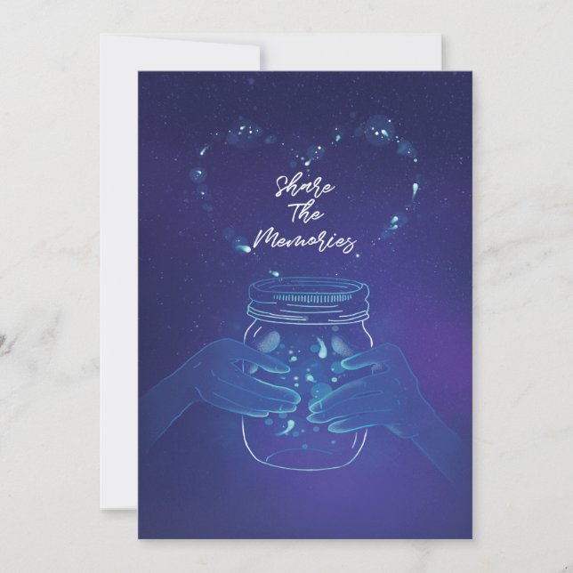 Family Reunion Picnic Barbecue Share The Memories Invitation (Front)