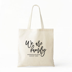 Family Reunion Picnic BBQ Change Script Font Color Tote Bag