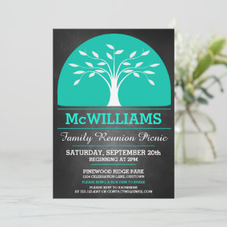 Family Reunion Picnic Invitation