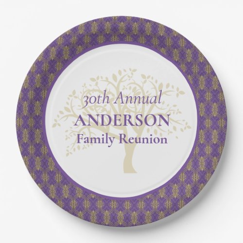 Family Reunion Purple Gold