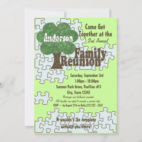 Family Reunion Puzzle