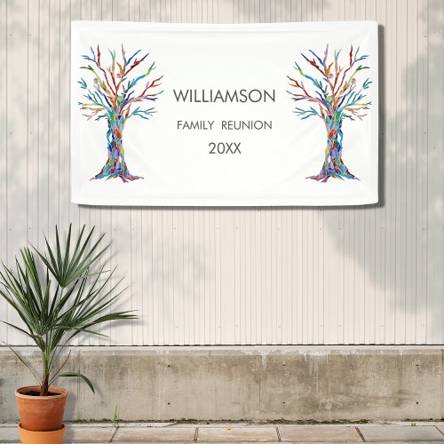 Family Reunion Rainbow Family Tree