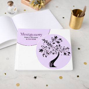 Family Reunion Registry Tree Artwork Custom Guest Book