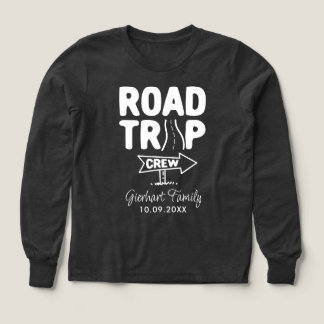 Family Reunion Road Trip Bold Typography Custom Tri-Blend Shirts