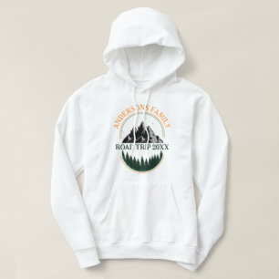 Family Reunion Road Trip Mountain Personalized  Hoodie