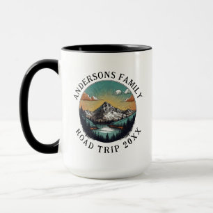 Family Reunion Road Trip Mountain Personalized Mug