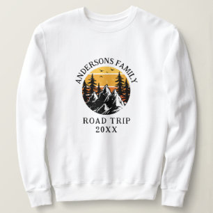 Family Reunion Road Trip Mountain Personalized Sweatshirt