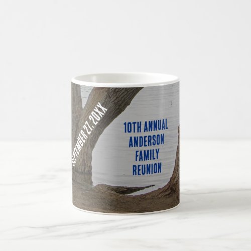 Family Reunion Rustic Lakehouse Annual Vacation Coffee Mug