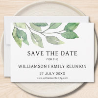 Family Reunion Save The Date