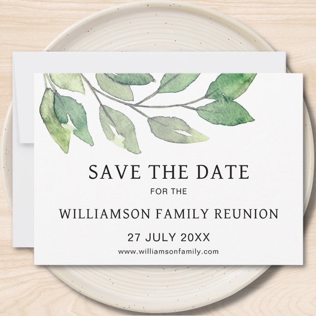 Family Reunion Save The Date  Invitation (Creator Uploaded)
