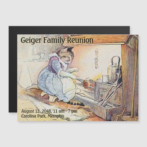 Family Reunion Save_the_Date Magnet