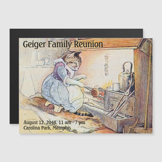 Family Reunion Save-the-Date Magnet (Front/Back)