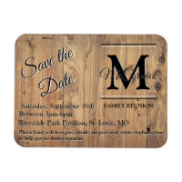 Family Reunion Save the Date Template Announcement