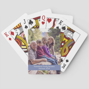 Family Reunion Souvenir Poker Cards