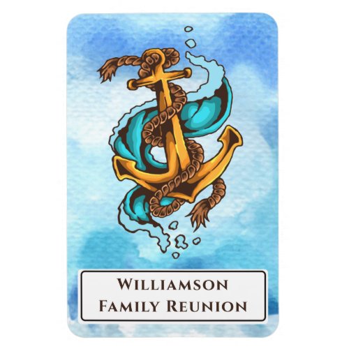 Family Reunion Stateroom Door Marker Cruise Magnet