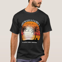 Family Reunion Summer Sunset Beach Palm