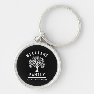 Family Reunion Summer Vacation Road Trip Tree Keychain