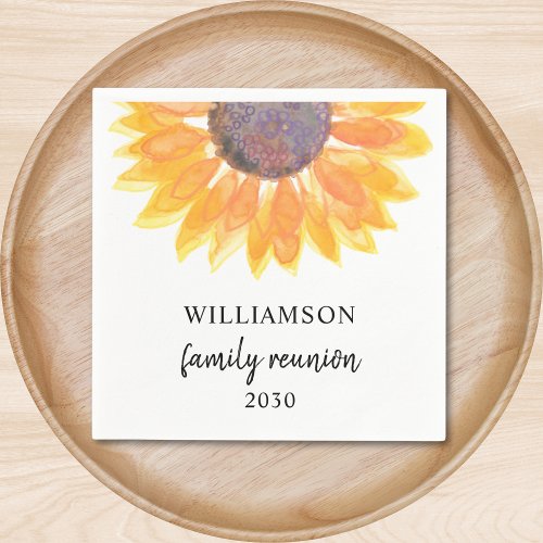 Family Reunion Sunflower