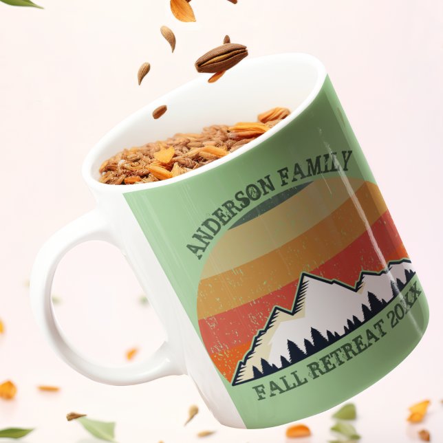 Family Reunion Sunset Mountain Beautiful Green  Coffee Mug (Creator Uploaded)