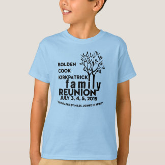 Family Reunion T-shirt Kids