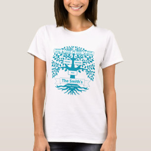Family Reunion T-Shirt with Custom Family Tree