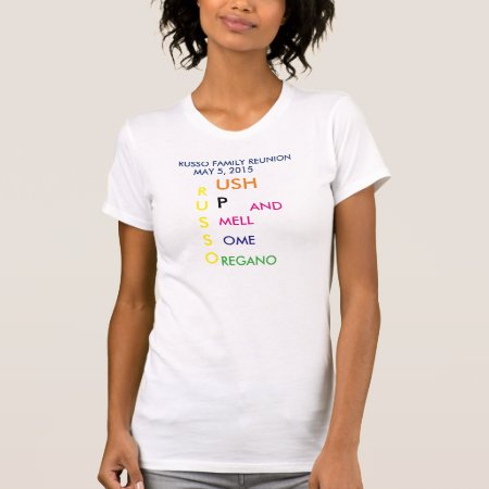 Family Reunion Tee Shirts - Design Your Own