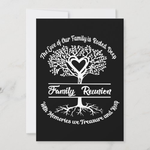 Family Reunion The Love Of Our Family Holiday Card